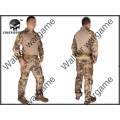 Combat Set Shirt & Pants Build in Elbow & Knee Pads - Special Force HLD Camo Size M