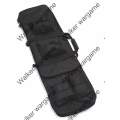 Tactical 115CM Dual Rifle Carrying Bag Carry Case - SWAT Black