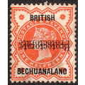 BECHUANALAND 1890 1/2d PROTECTORATE DOUBLE AND INVERTED UNUSED SACC 52c C/V R15000 SEE DESCRIPTION