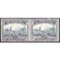 UNION 1930-45 ROTOS 2d BLUE AND VIOLET SHADE PAIR VERY FINE LMM. SACC 44c C/V R4000