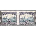 UNION 1930-45 ROTOS 2d BLUE AND VIOLET SHADE PAIR VERY FINE LMM. SACC 44c C/V R4000