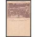 TRANSVAAL 1896 THE LATE CRISIS IN JOHANNESBURG - A BOER PATROL POSTCARD. VERY FINE UNUSED