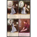 BAMFORTH WWI POSTCARDS SELECTION OF 8 MIXED SERIES FINE USUSED