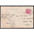 CAPE OF GOOD HOPE 1907 FINE `St MARKS CGH` SINGLE CIRCLE POSTMARK ON POSTCARD TO UK