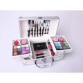 Makeup kit with silver case