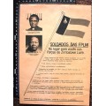 Zimbabwe - Rhodesia leaflet, Abel Muzorewa and Josia Gumede, ZANLA and Zipra Forces