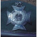 Rhodesia Regiment beret and badge, 58cm, liner removed (Rhodesian Bush War)