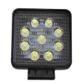 27W Square LED Spot light for Car and 4X4 users