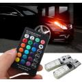 Auto Remote Controlled colorful LED Lamp RGB ( Small)