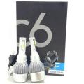 C6 H4 40W 3pin LED HeadLight Kits - H4 3pin 12V~24V LED Headlights