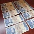 Old R2 SA Reserve Bank Notes - GPC de Kock - Bid per Note to Take All