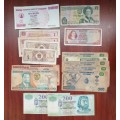 A Big Lot of Old Collectable Notes - From Around The World - Bid To Take All