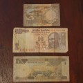 Variety of Old Collectable International Notes - Egypt, Pakistan, India and more - Bid to take All