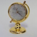 Vintage Miniature Brass Quartz Clocks Collection | Set of FOUR | Bid per clock to take the Lot