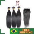 Brazilian Hair with a Closure, FREE SHIPPING