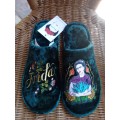 Frida Kahlo Velvet Slippers