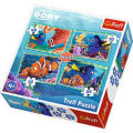 TREFL Finding Dory 4 in 1 Puzzle