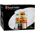 Russell Hobbs - 3 Tier Satin Quartz Food Steamer