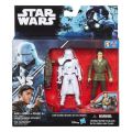 Starwars Deluxe Figure - Snowtrooper & Poe Dameron