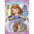 DISNEY JUNIOR 4 in 1 Princess Sofia Trefl Puzzle