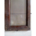 Old Wooden Railway Coach Fanlight Window
