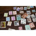 BIG JOB lot: World & African stamps varying ages/conditions/nations- Some very unusual