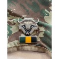 32 Battalion Pomfret Beret badge and bar All pins Original
