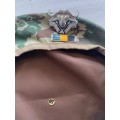 32 Battalion Pomfret Beret badge and bar All pins Original