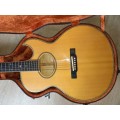 Beautiful Washburn Monterey Accoustic/electric Guitar (Including original hard case worth R2000)