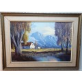 Oil Painting by SA Master Artist L. Albertyn (1931 - 2011) ~ Offers Welcome ~