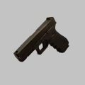 Glock 17 Heavy Rubber Training Gun