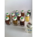 Testors Enamel Model Paint mixed lot of 10 different colors - FREE Thinners.
