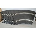 Scalextric Classic Track - 6 x C151 or PT51 Standard Curves