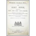 1906 Nonpareil Teachers Holy Bible. 15 000 Copies Ever Printed. View Pictures.