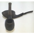 Collection of 3 Tobacco Smoking Pipes