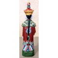 Antique Chinese Porcelain Figure, Etched Markings. 31cm Tall