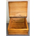 Simply Beautiful Rustic Farmhouse Solid Yellow Wood Breadbin. 39cm x 39cm x 21.5cm