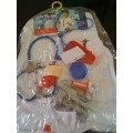 Doctor dress up costume and toy set