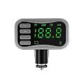 Large Display Handsfree Car FM Charger
