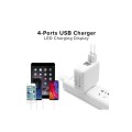 4 ports USB charger