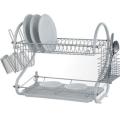 Stainless steel 2 layer dish rack