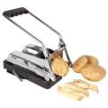 Stainless steel potato slicer and chipper