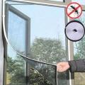 Magnetic mosquito net for windows