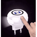 Touch lamp USB port charger