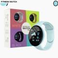 Macaron colored smart fitness watch