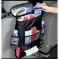 Car seat organiser with cooler
