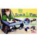 Toddler snack and play travel tray