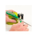 Multifunctional knife scissors and screwdriver sharpener