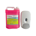 Wall Mount Soap Dispenser & 5lt Pink Hand Soap
