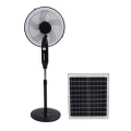16` Solar Pedestal Fan - 18000mAh Rechargeable Battery